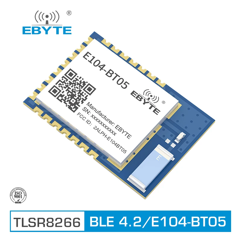 

TLSR8266 Bluetooth EBYTE Serial To Ble Slave Module Ble4.2 UART SMD E104-BT05 Transparent Transmission Low Power Transceiver