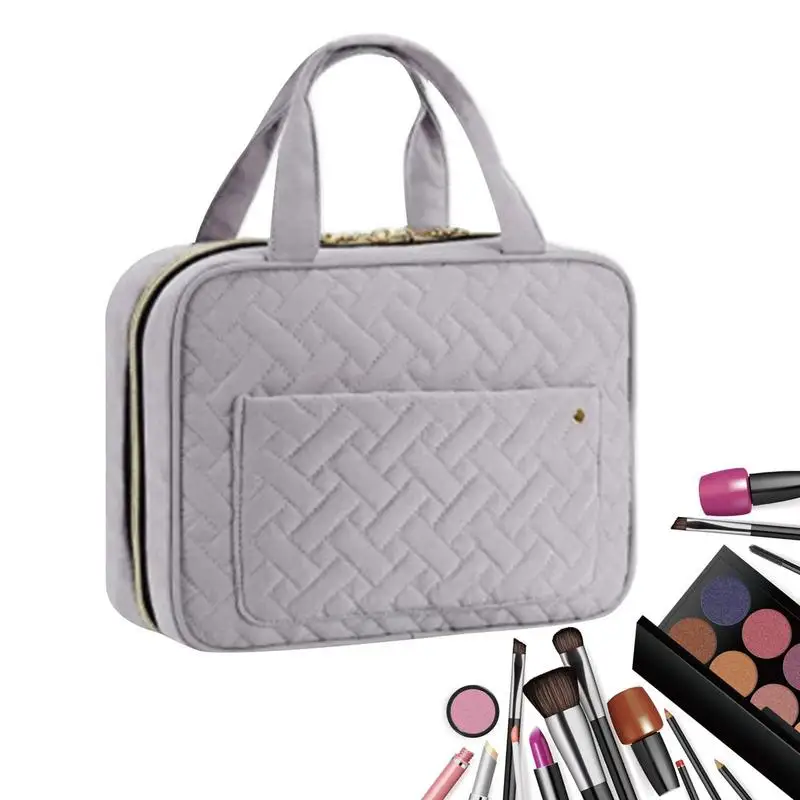 

Makeup Organizer Bag Makeup Cosmetic Organizer Pouch Portable Waterproof Makeup Case Organizer With Large Capacity For Skincare