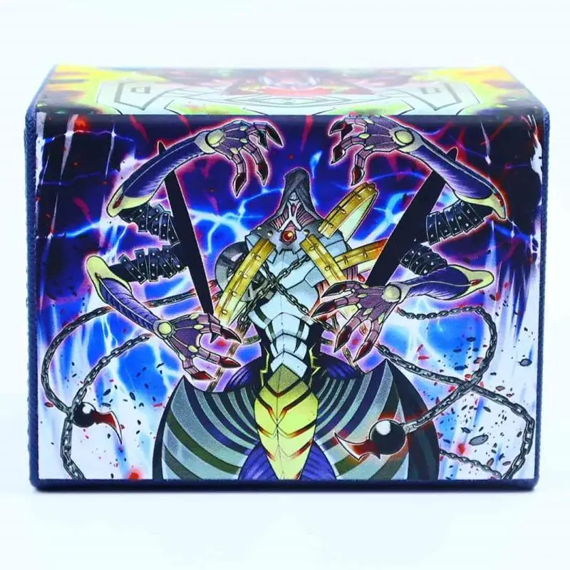 Фото Ю-Ги-О! Коробка для карт Ddd Duo-Dawn King Kali Yuga Ragnarok Diy Портативный футляр для хранения карт Аниме-аксессуар Подарок для коллекционеров игровых карт №5