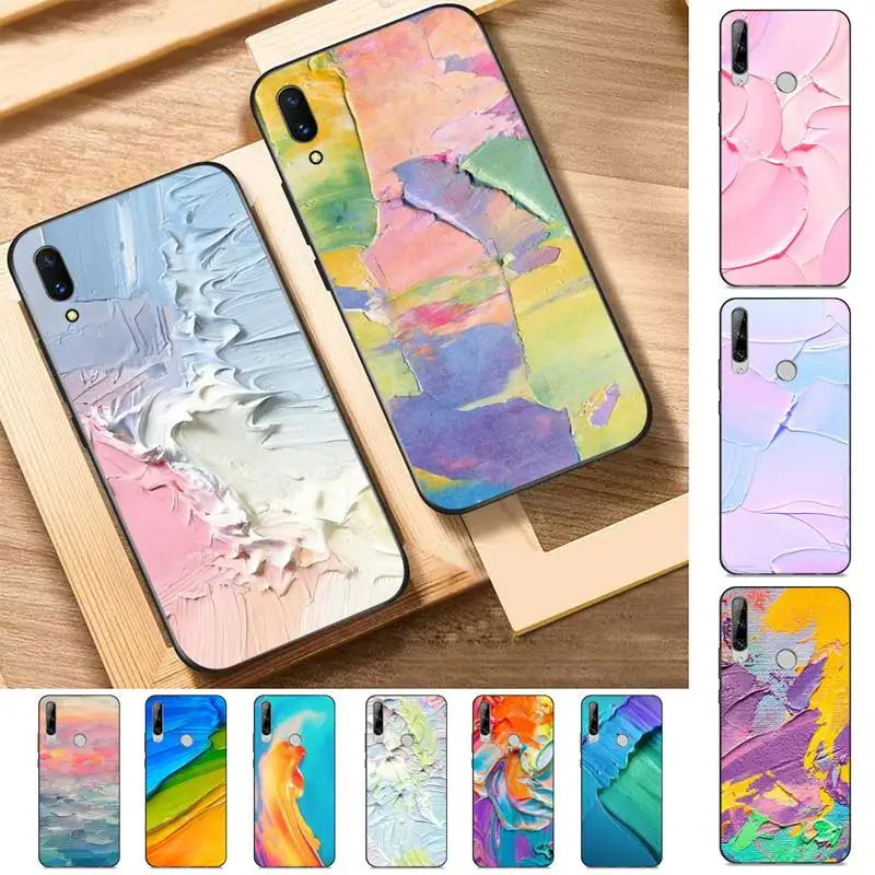 

Abstract Graffiti Watercolor Painting Phone Case for Huawei Y 6 9 7 5 8s prime 2019 2018 enjoy 7 plus