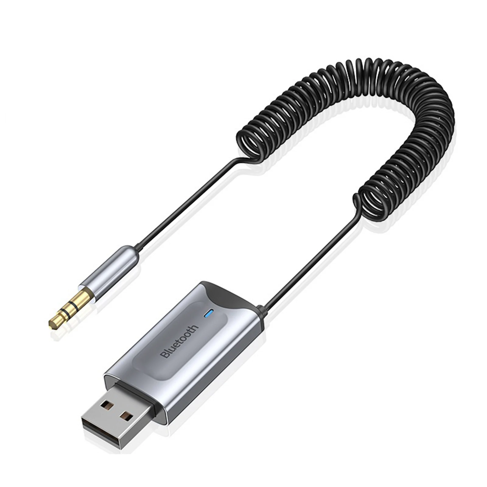 

AUX Car Bluetooth Cable USB Car Audio Cable Audio Call Navigation Conversion Cable Music Mic Handsfree Adapter for Car Speaker