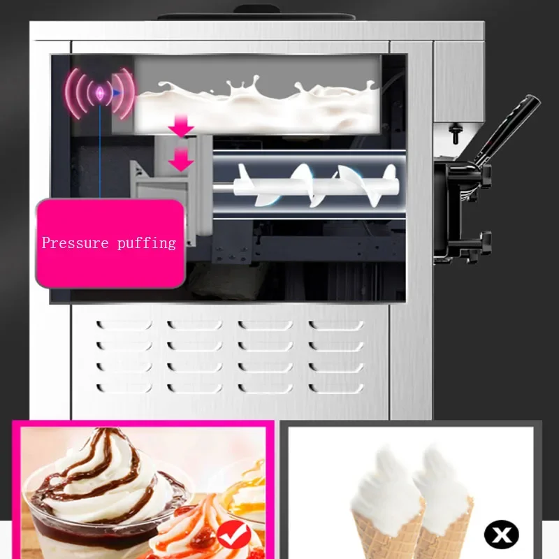 Стальная машина для коммерческого использования нержавеющая сталь вертикальная