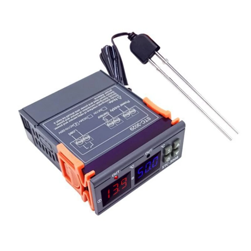 

STC-3029 Moisture Sensor Module Soil Moisture Tester For Gardening Plants Farming DC12V