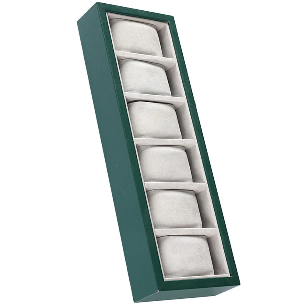 

Watch Organizer Bracelet Holder Men Display Box Multi Function Case Countertop Displaying Shop Tray Store Watches Cases