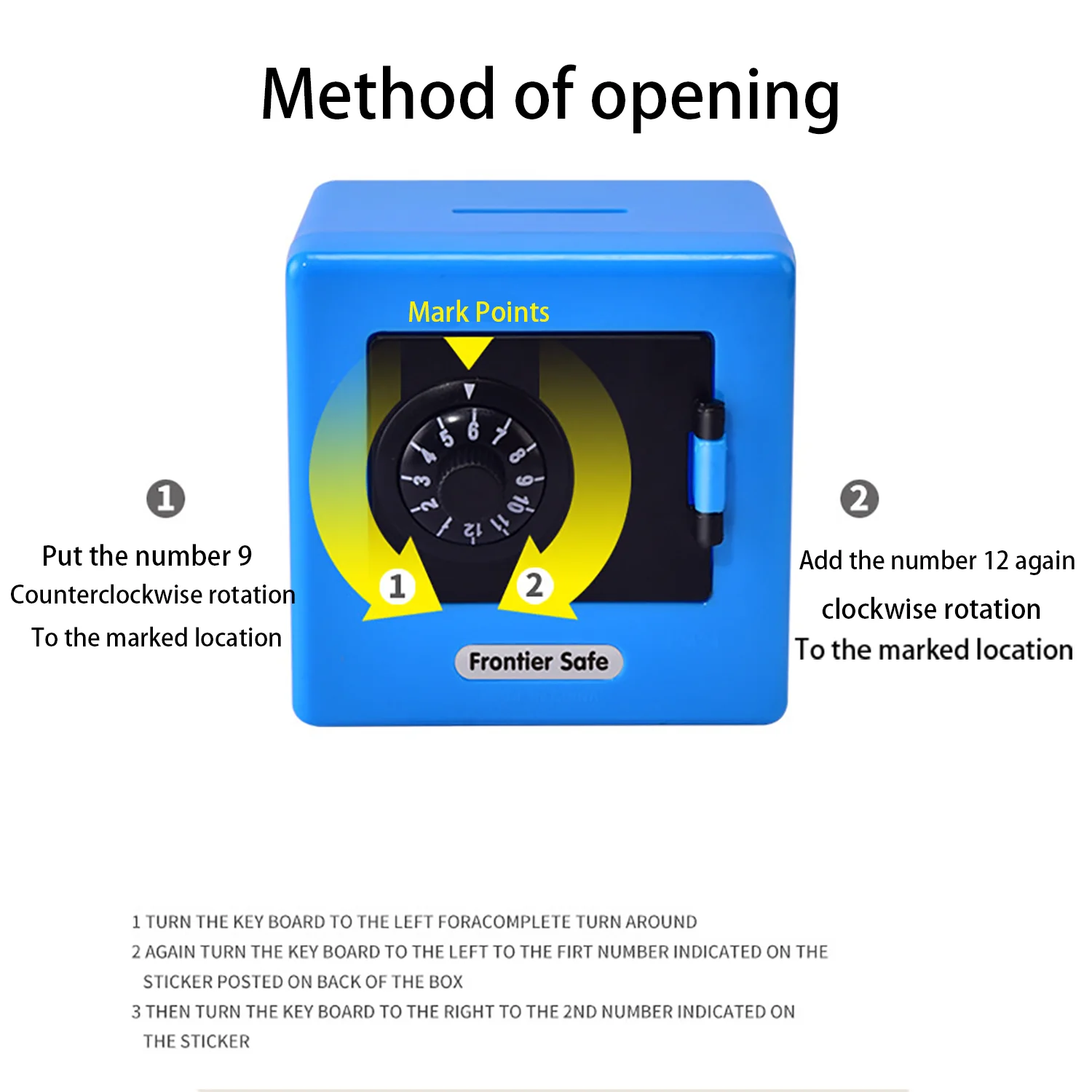 Детская замена пароль копилка фотодизайн монета бумажная валюта коробка для