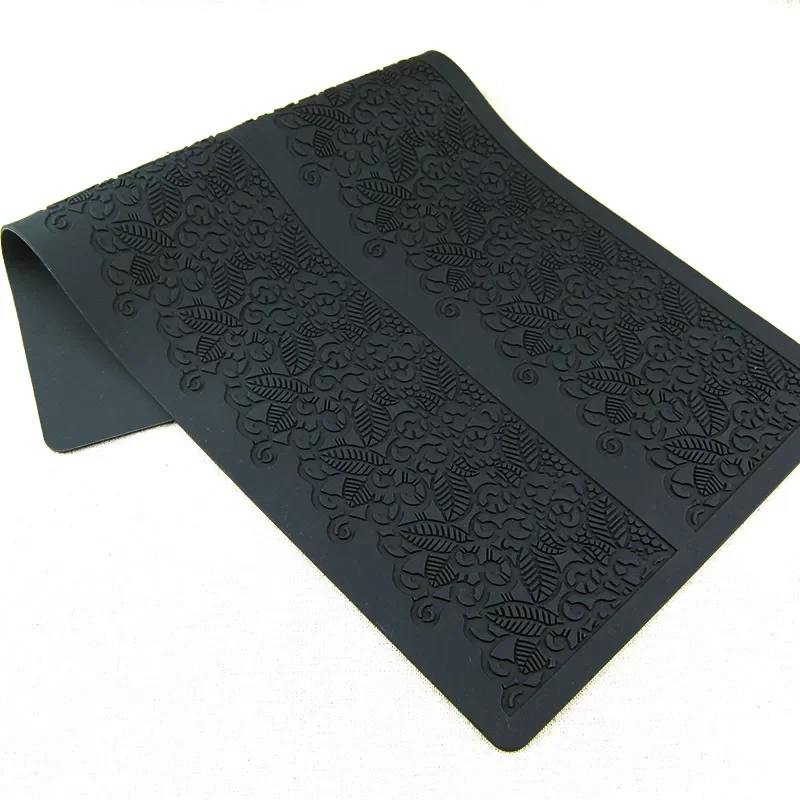 

2022 Cake Lace Embossed Cake Mold Sugar Lace Mat Cake Decorating Tool Embossing Mat New