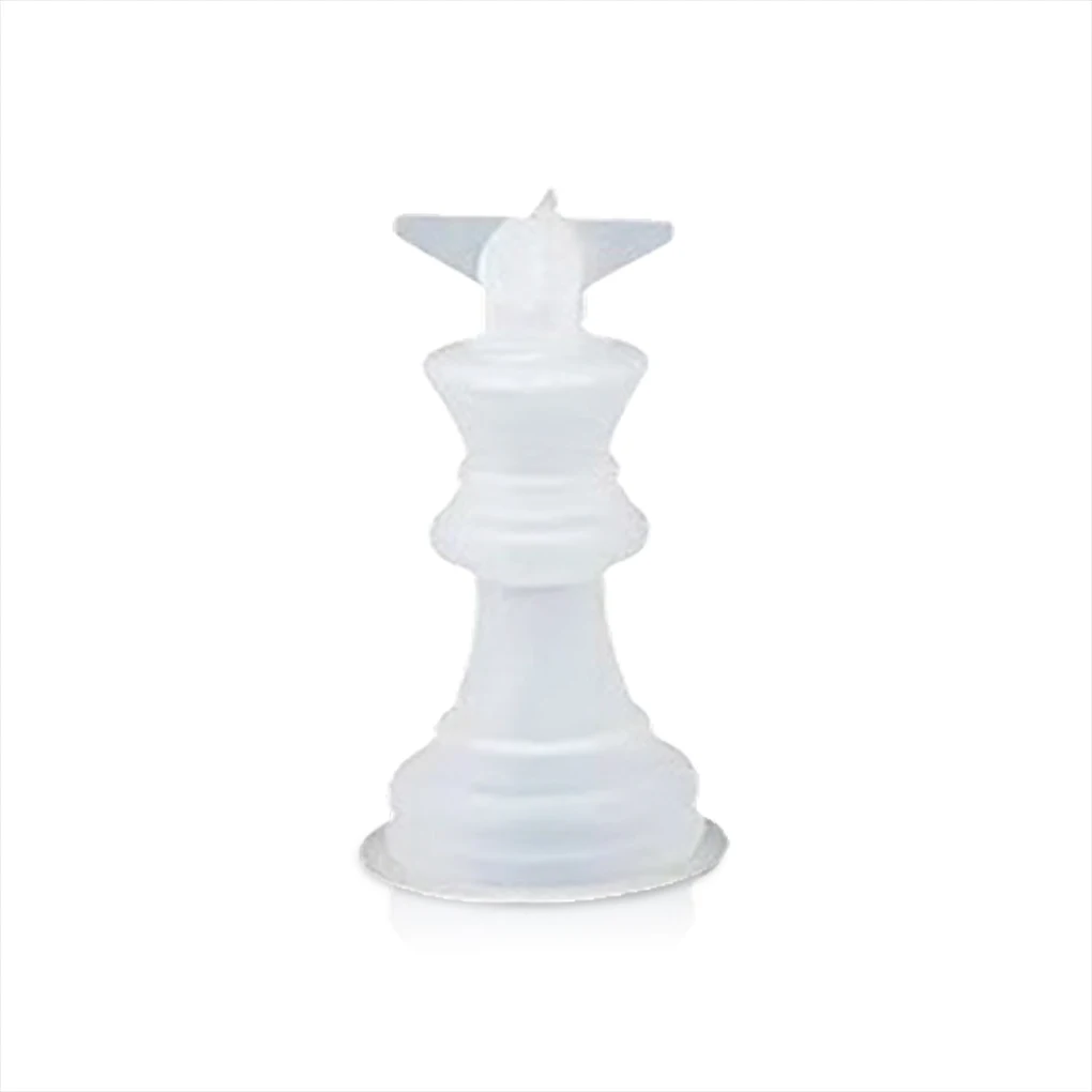 

Silicone Chess Mold Resin Safe Non-stick Handheld Heat-proof Mould Household Ornaments Molds Homemade Crafts Casting
