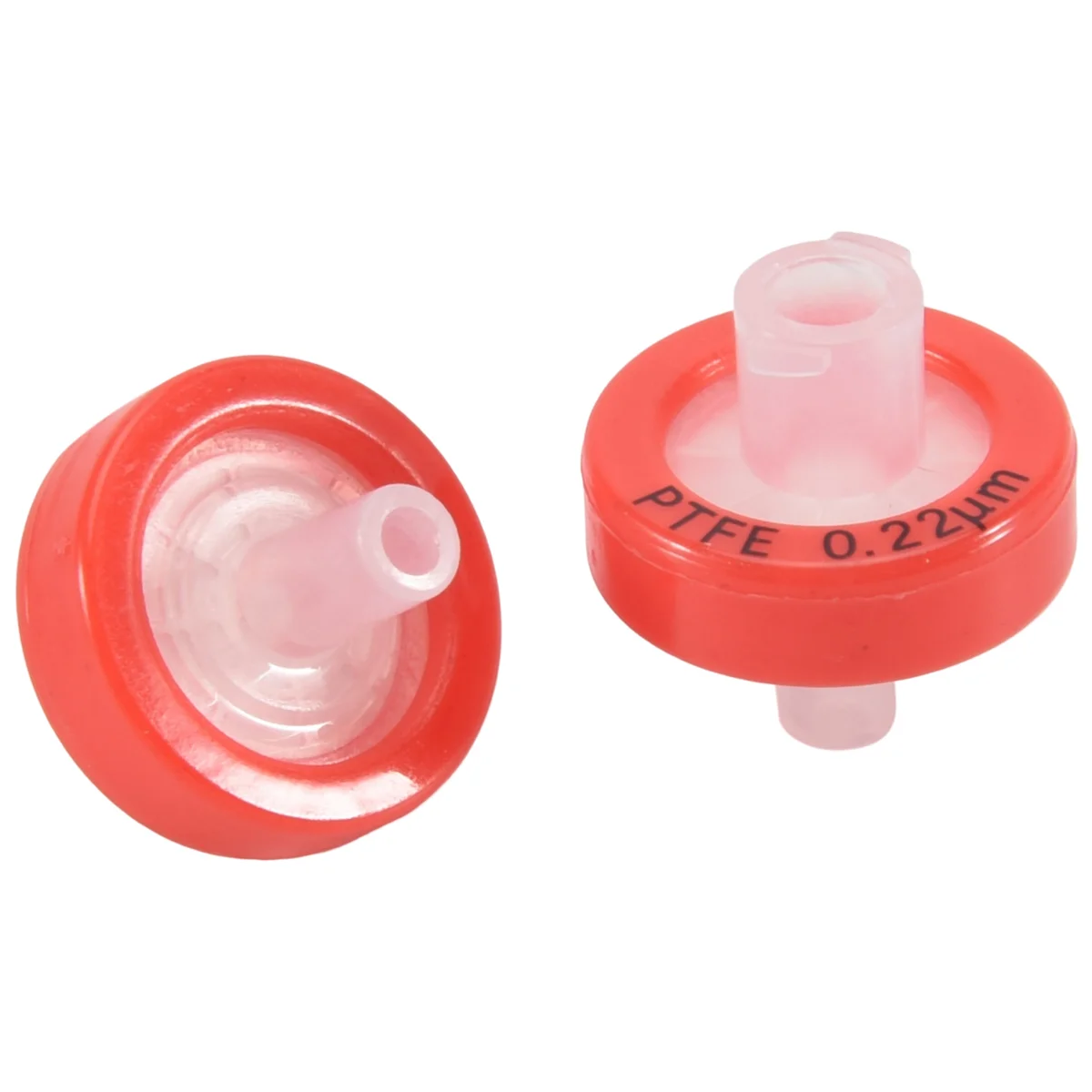 100 шт. шприцевые фильтры из ПТФЭ лабораторные диаметром мембраны 13 мм размер пор 0