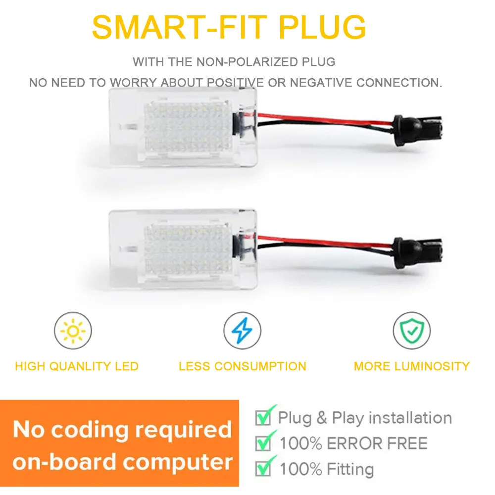 Фото 18SMD Белый светодиодный внутренний светильник багажника для Ford Transit Tourneo Courier Scorpio Sierra Puma Orion Mondeo Fusion Focus Fiesta №4