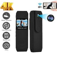 4k mini wifi camera p2p ap ip cam portable wearable outdoor live camcorder home security night vision micro body cam