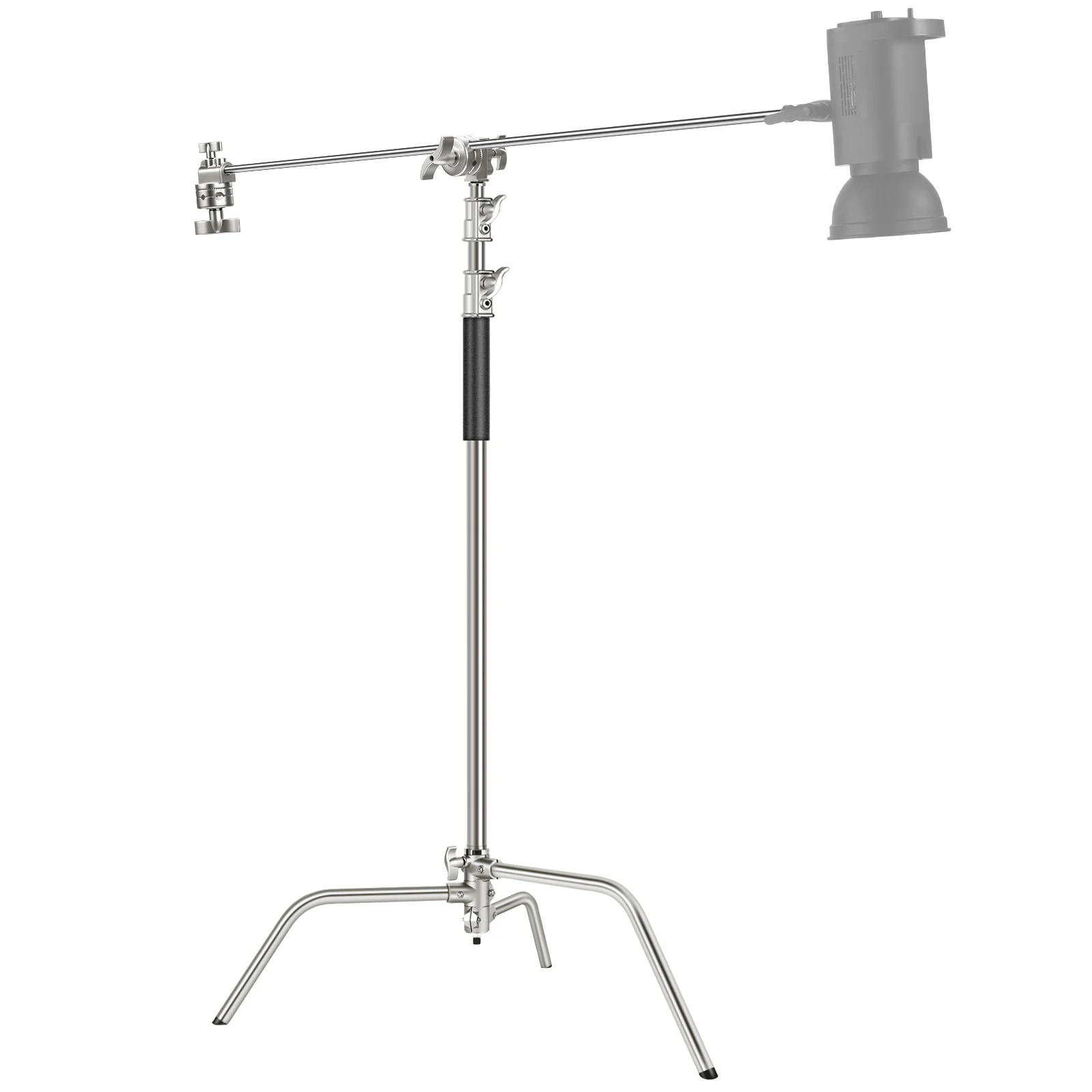Отражатель Neewer Pro из нержавеющей стали C-Stand Регулируемый на 3 2 метров с держателем