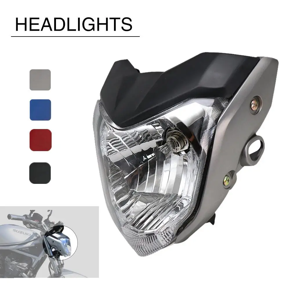 

1 Set Motorcycle Headlight Assembly Headlamp Kit Modification Accessories Compatible For Fz16 Fz150