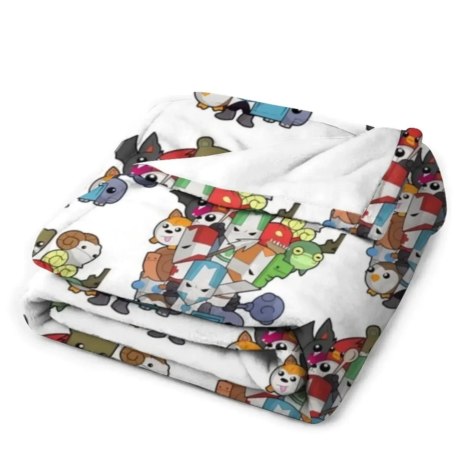 Castle Crasher Игра года Пледы Фланелевые волосы Зимние постельные принадлежности