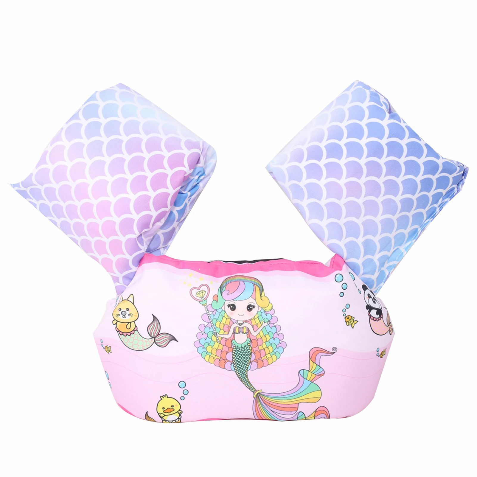 

Детский жилет для плавания с мультяшными крыльями для мальчиков и девочек от 2 до 6 лет