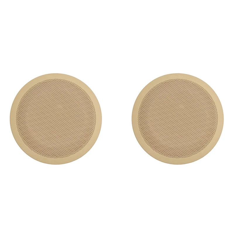 

2X For BMW 3 Series E90 E91 X1 E84 316 318 320 325 Car Front Rear Door Speaker Cover Audio Horns Case Trim Beige