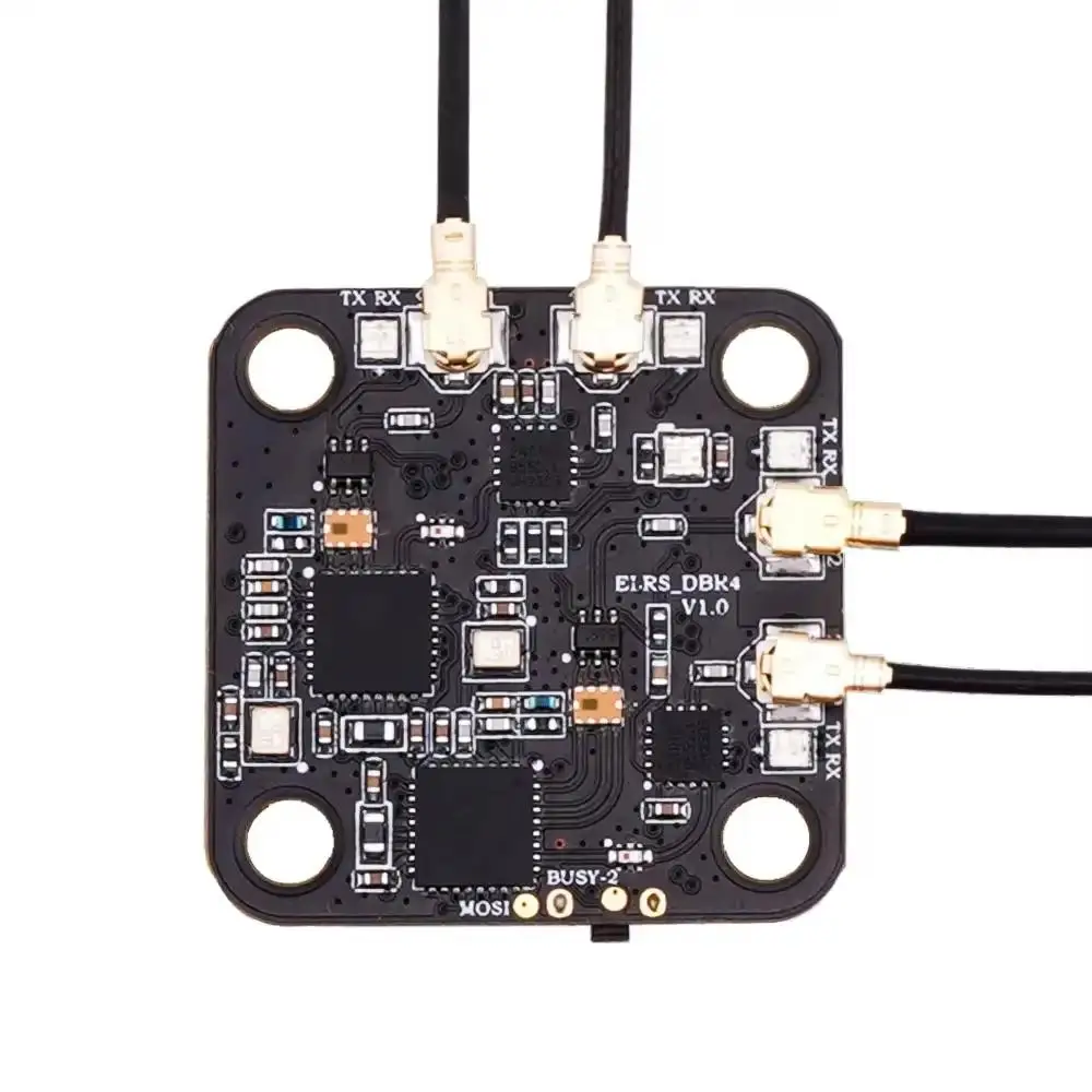 1/2 шт. Radiomaster DBR4 двухдиапазонный приемник Xross Gemini ExpressLRS 2 4G и 900 МГц 20x20 мм идеально