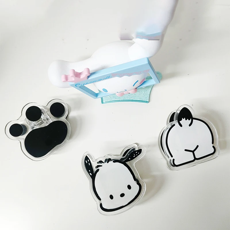 

Папка Sanrio Pachacco Note Kawaii Ins, мультяшный полипропиленовый зажим, пластиковые зажимы, сортировка офисных обучающих документов