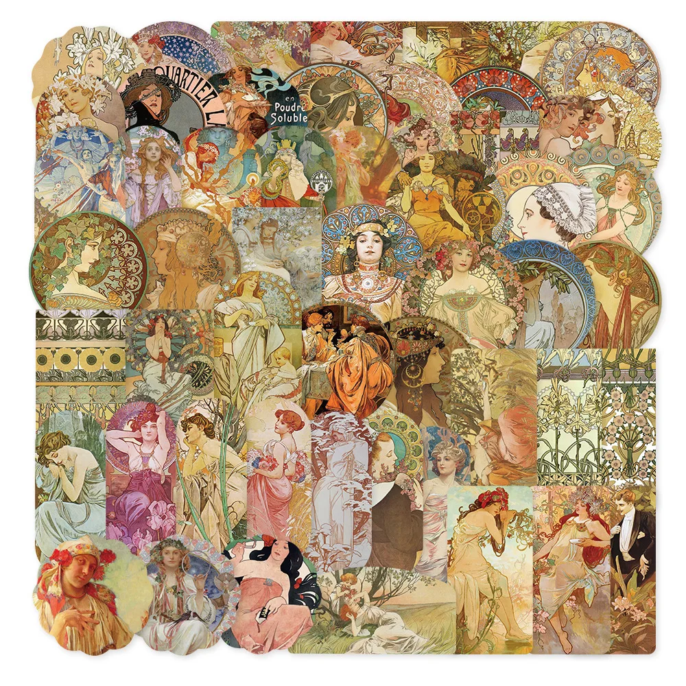 Рисунок 5 - наклейки в стиле ретро