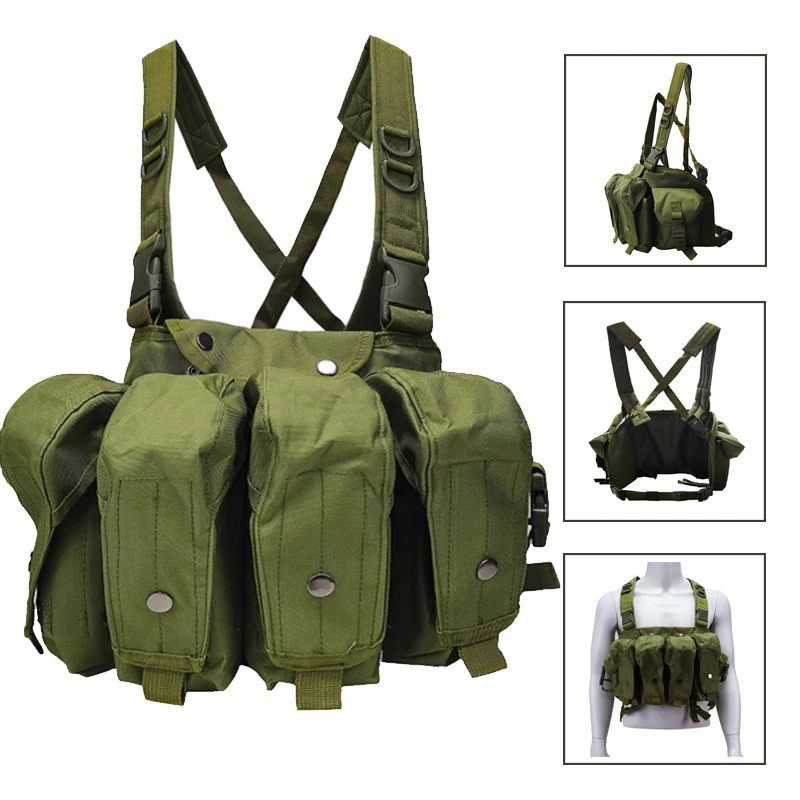 

Multifunctional Outdoor Tactical Vest Quick Release Ak Apron Vest Military Camouflage Training Vest Airsoft Paintball Vest