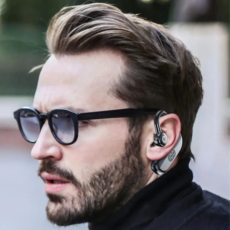 

Waterproof Earphone Led Power Digital Display 300mAh Wireless Headset Stereo Tws Headphone Earbuds