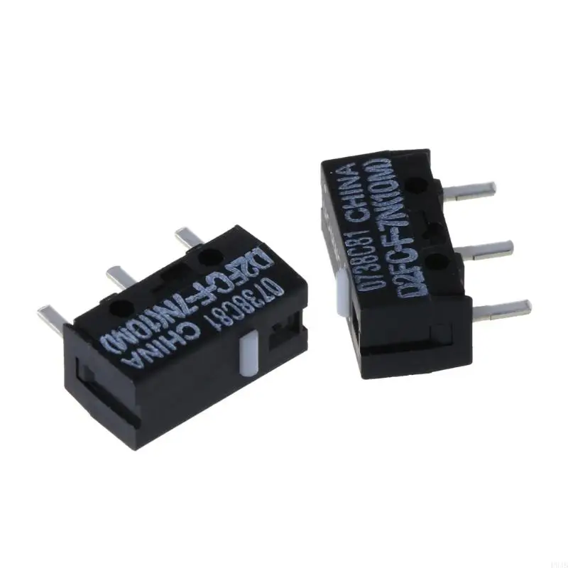 P9JB 5pcs D2FC-F-7N MicroSwitch White Dot Moce Contacts 10 миллионов для жизни в течение