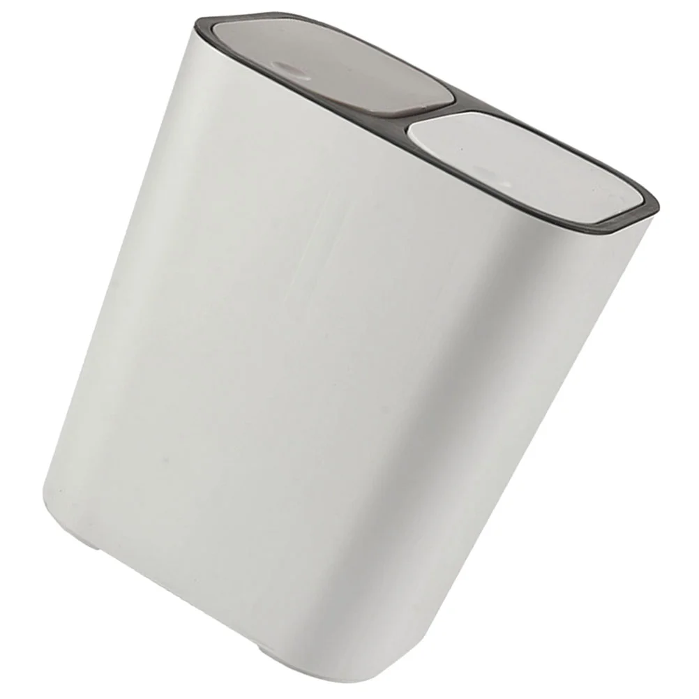 Двойной мусорный бак двойное отделение для сухой и влажной среды ящик мусора