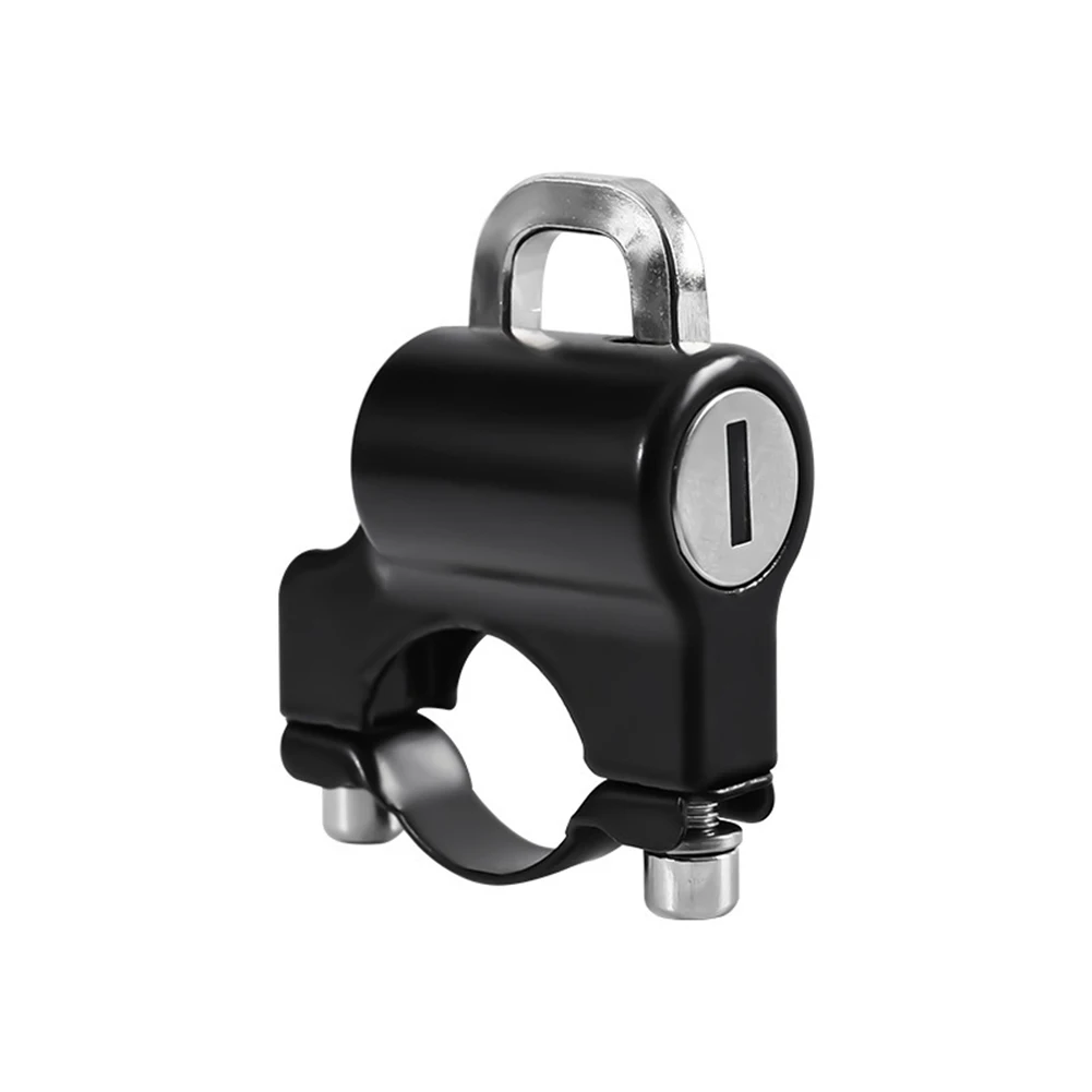

Universal Motorcycle Anti-theft Helmet Lock Bike Handlebar Security Aluminum Alloy For Electric Vehicles Safety Accessories