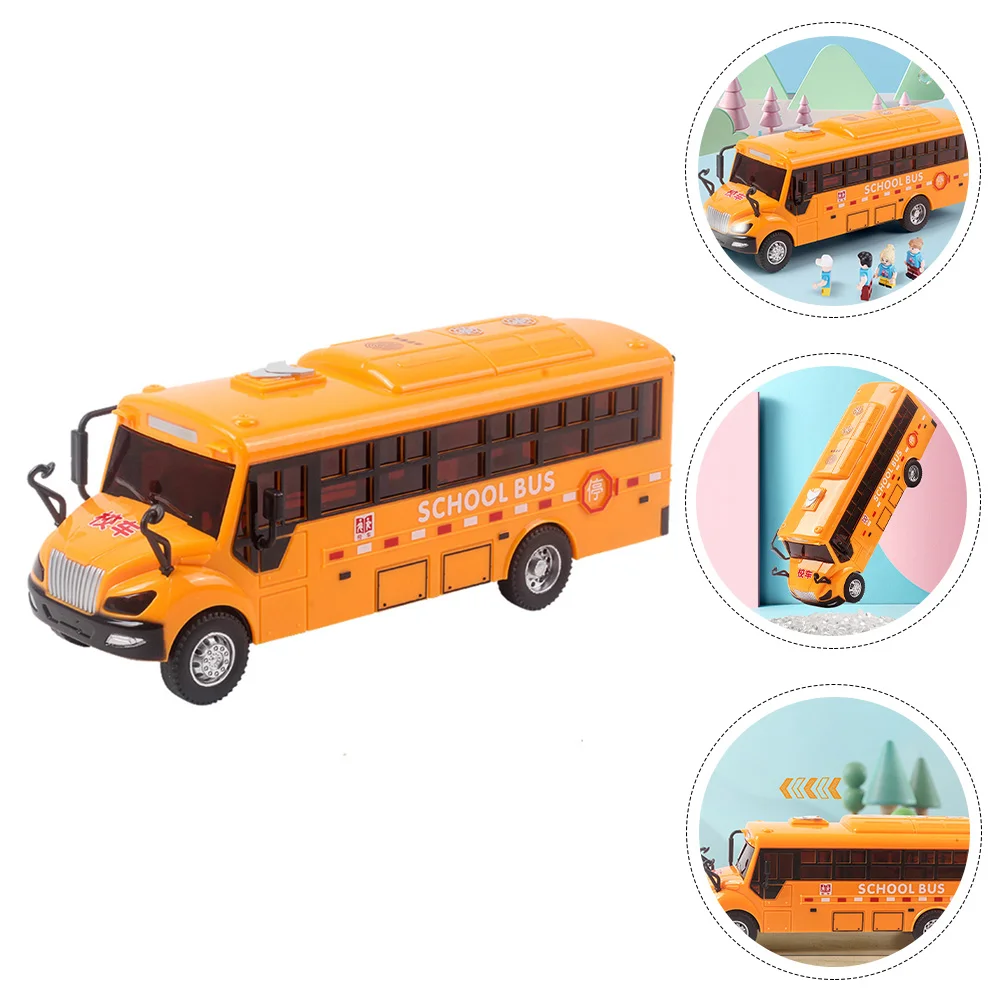 

Игрушки-сквиз, модель игрушечного автобуса, фрикционные автомобили, дорожные игрушки, Реалистичная игрушка-автобус, музыкальный желтый школьный автобус, Реалистичная игрушка-автобус