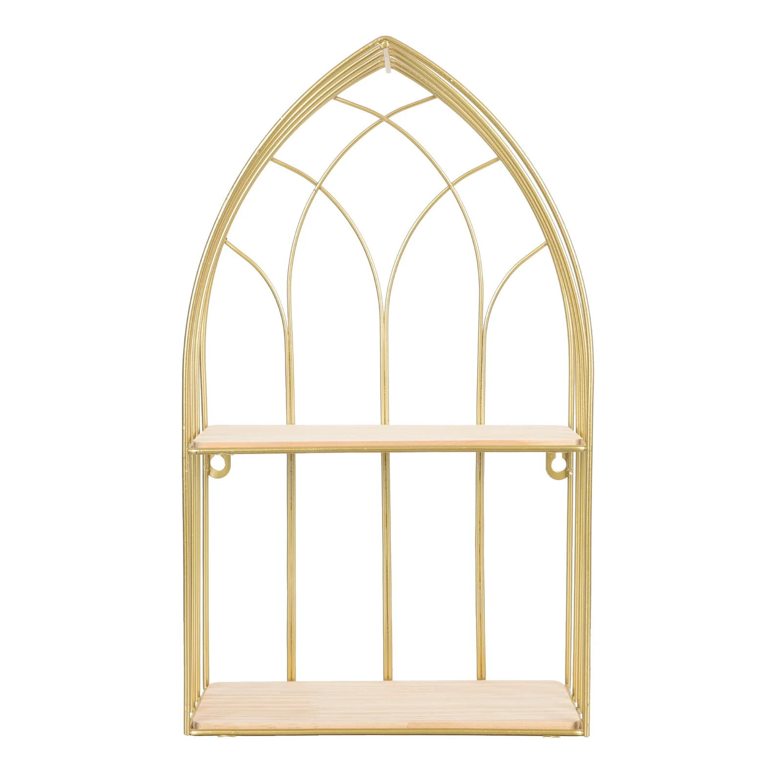 

1pc Decorative Durable Fine Practical Wall Decor Wall Storage Rack Wall-mounted Shelf for Shop Bedroom