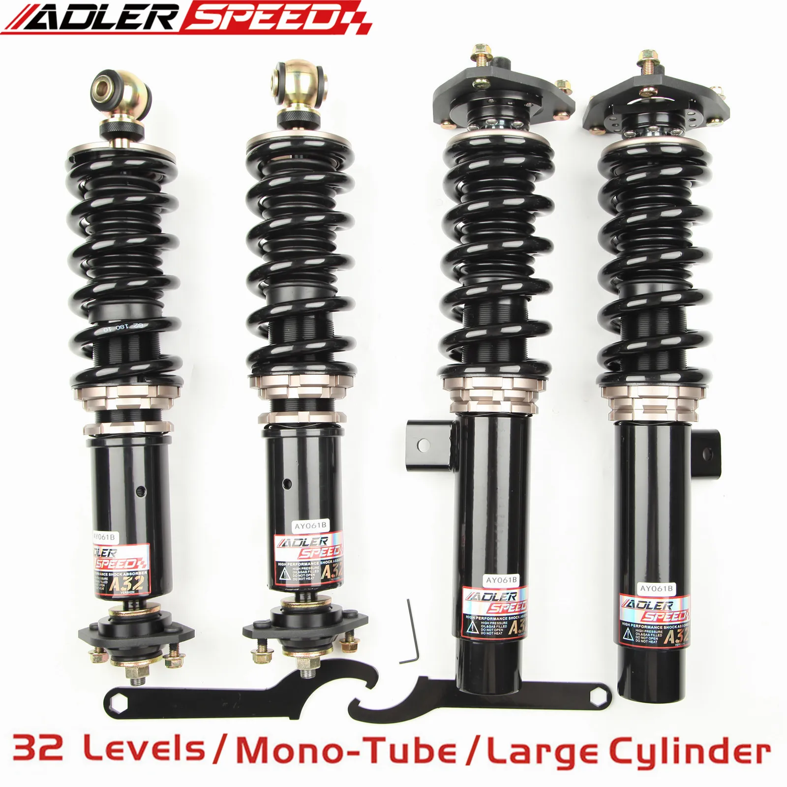 ADLERSPEED Adj Coilovers Комплект понижающей подвески для BMW M3 (E46) 320i 325i 330i 328i 99-06 Настройка True