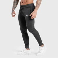 men new sports fitness cotton trousers outdoor running basketball training stretch zipper pants casual versatile straight pants