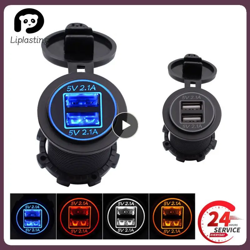 Waterproof Power Outlet For Vehicle Boat Truck Motorcycle
