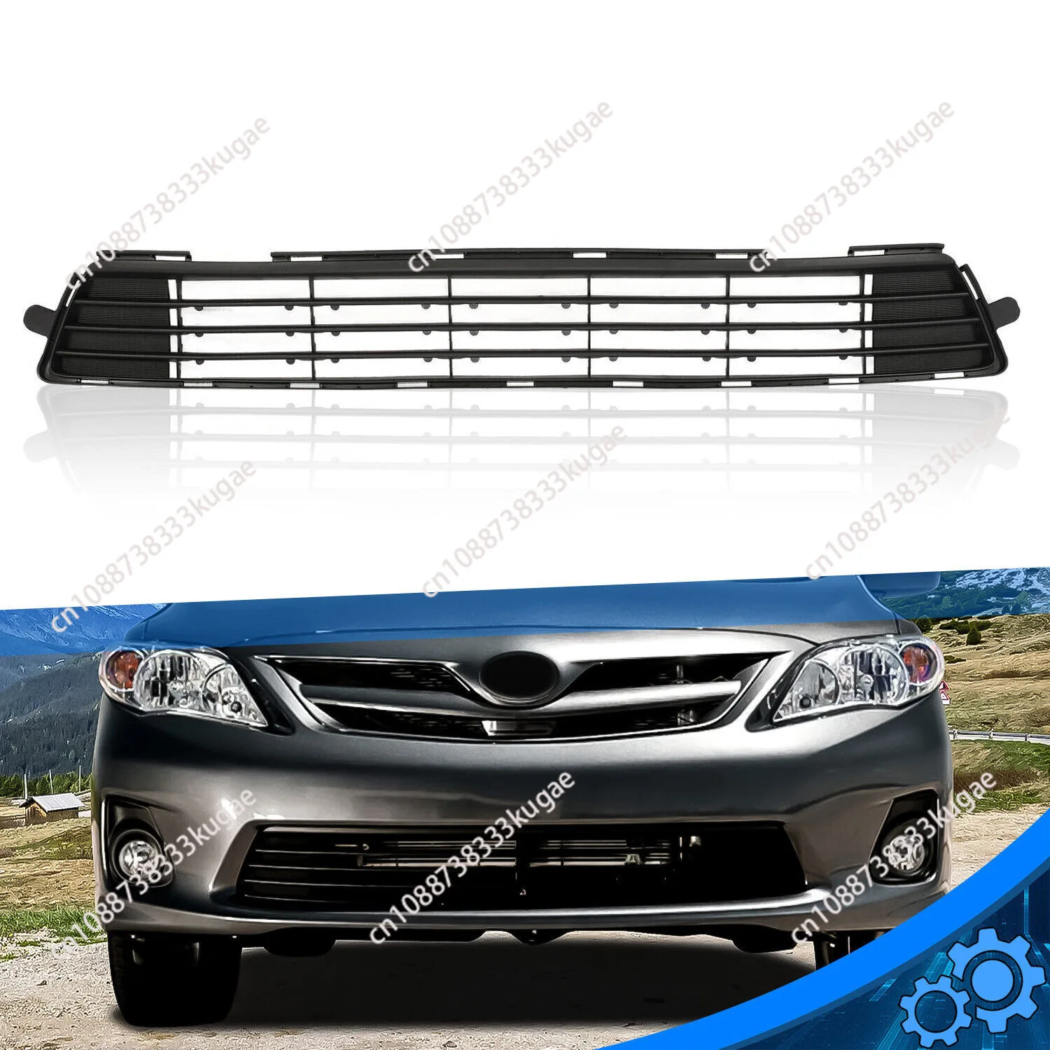 Для 10 12 US Corolla 53112-02280 Нижняя средняя сетка нижняя решетка