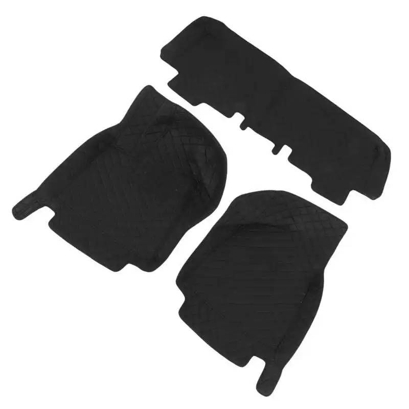 

Car Floor Mat Kit Antiskid Perfect Fit Auto Foot Pads for Upgrade Replacement for Tesla Model S 2014 2015