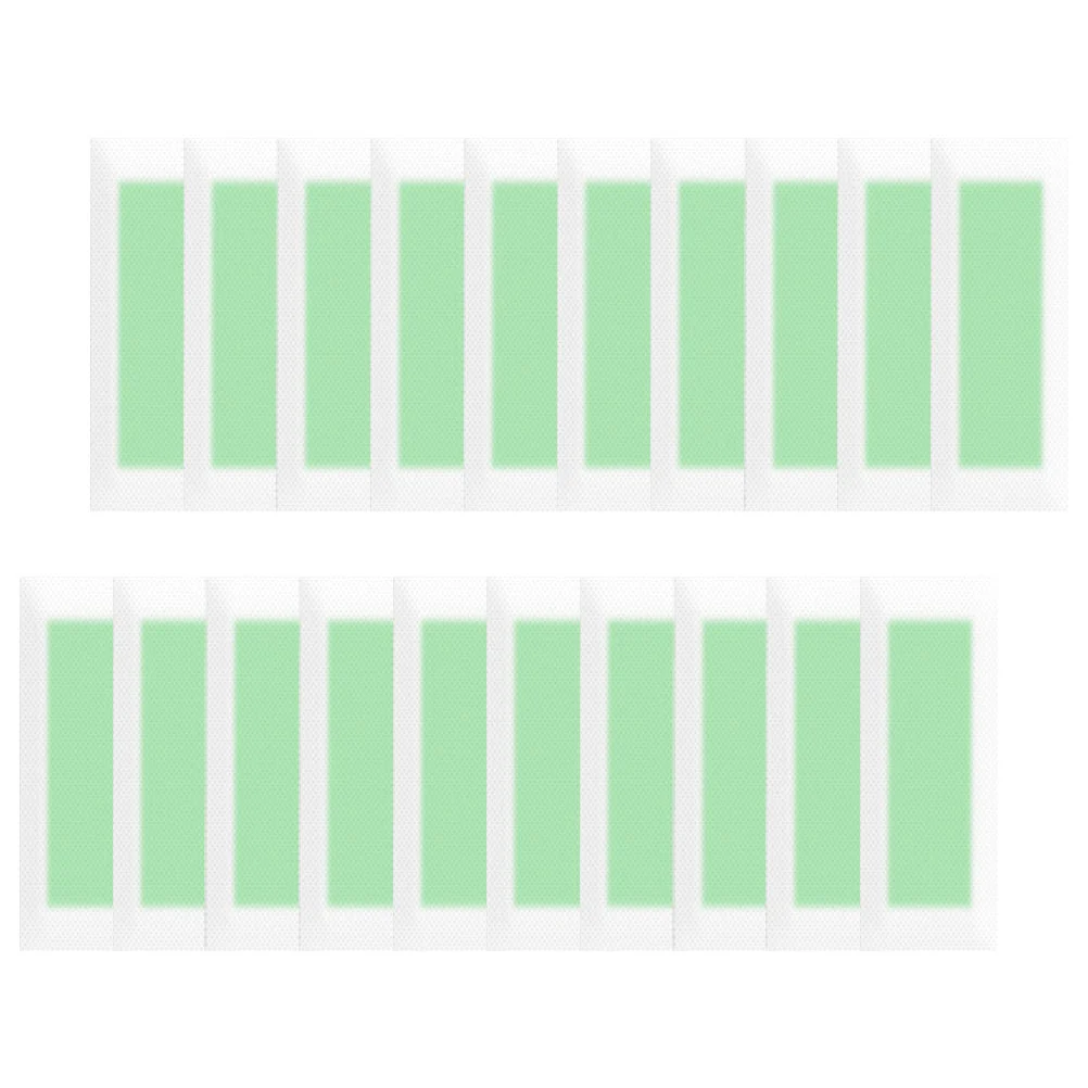 

20 pcs Body Wax Strips For Hair Removal Hair Removal Waxing Strips Facial Wax Strips For Hair Removal Women Wax Strips For Hair