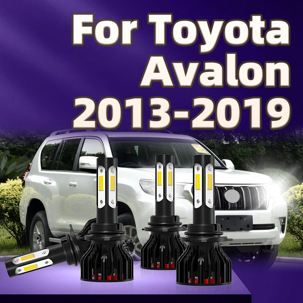 Мощная светодиодная фара 130 Вт 9005 лм комплект автомобильных ламп 2013 для Toyota Avalon 2014