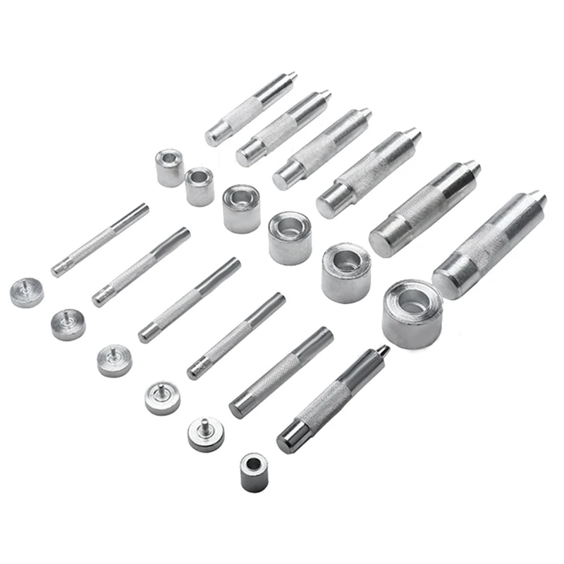 

3.5-20Mm Handmade Metal Eyelets Mold Tool Eyelets Tool Grommet Installation Carbon Steel DIY Bag Parts 12 Sets