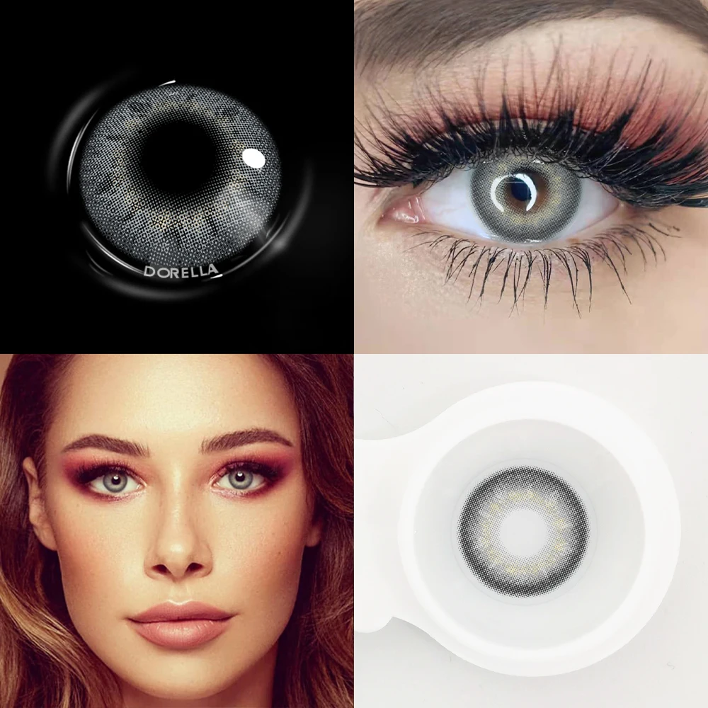 Контактные линзы для глаз цветные 1 пара (2 шт.) | Красота и здоровье