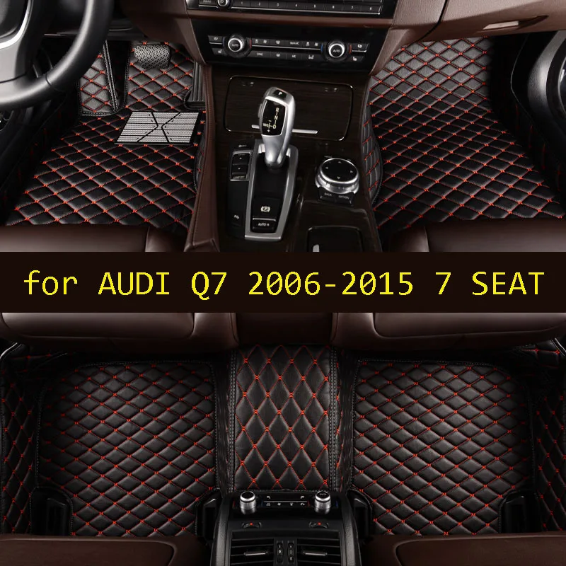 

Car floor mats for Audi Q7 2006-2015 7seat Custom auto foot Pads car accessories