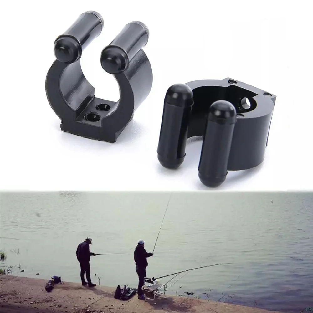 Пластиковая настенная удочка 20 шт. держатель для удочки органайзер зажим