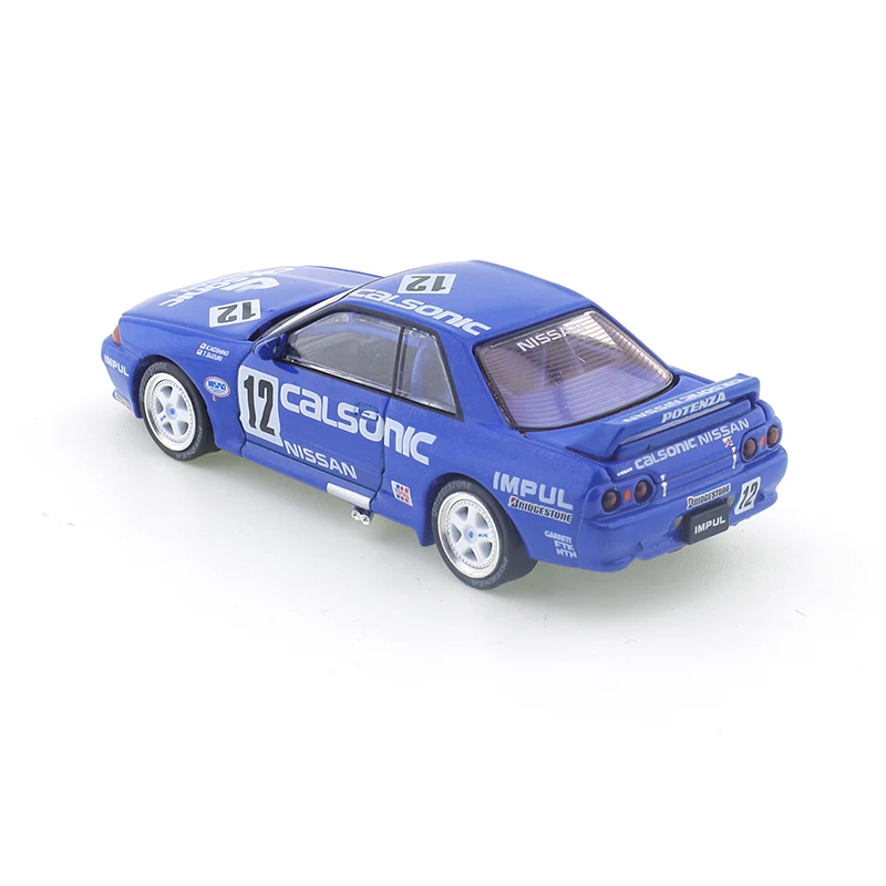 XCARTOYS POP RACE 1/64 SKYLINE GT-R R32CAL SONIC Автомобиль из сплава литая под давлением
