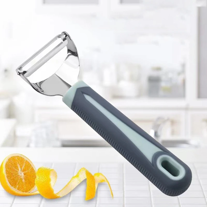 

1 Piece Stainless Steel Melon Planer Handle New Peeler Melon Fruit Potato Peeler Kitchen Gadgets Accessories