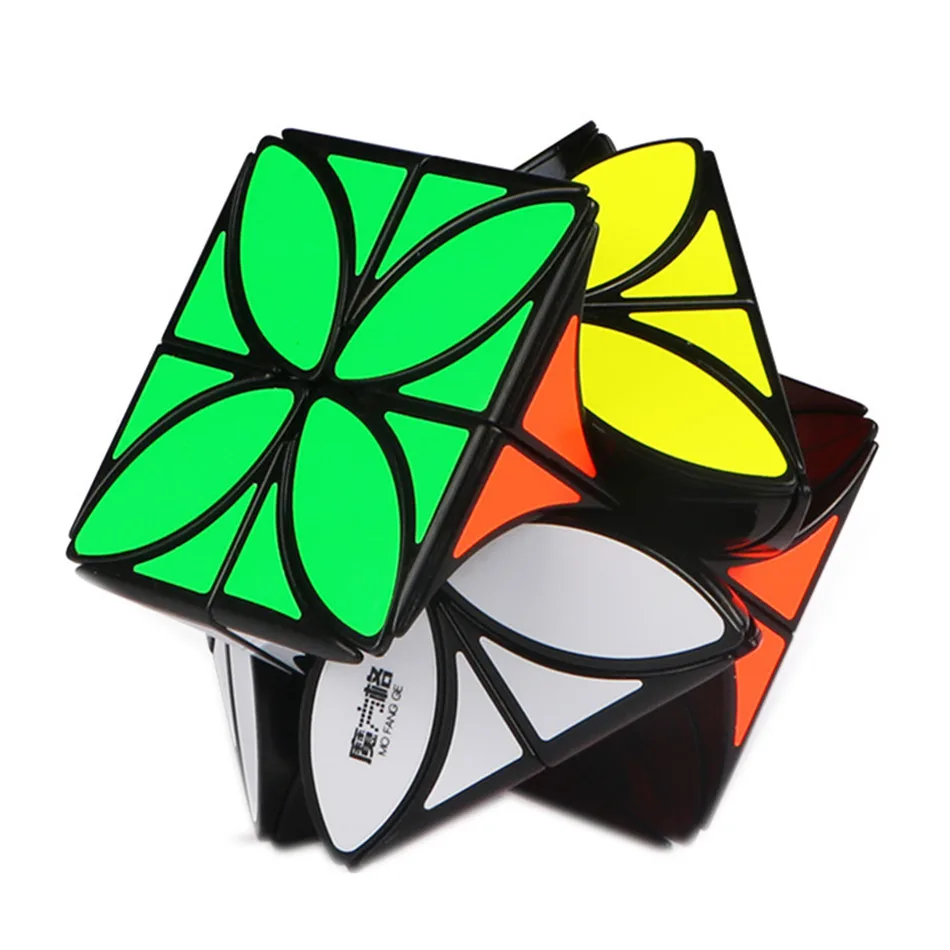 Волшебный куб QiYi с четырьмя листьями оригинальная подарочная коробка необычная