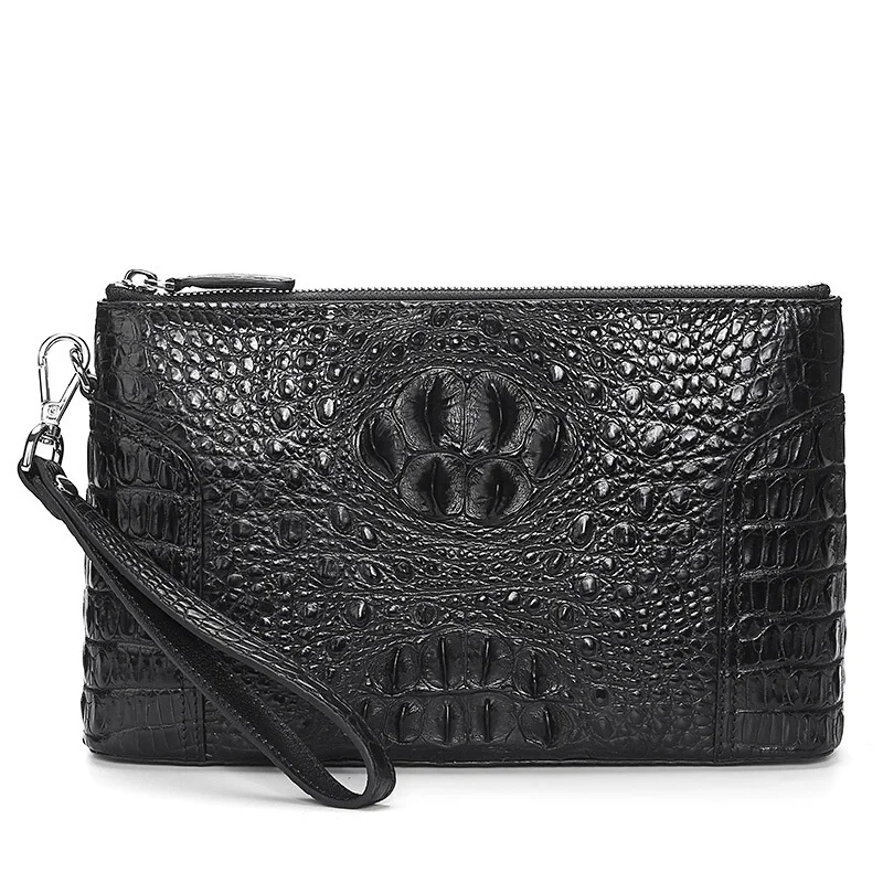 New Design Men Luxury Briefcases Large Capacity Fashion Messenger Bags Genuine Leather Handbag Leisure Underarm Business Bag