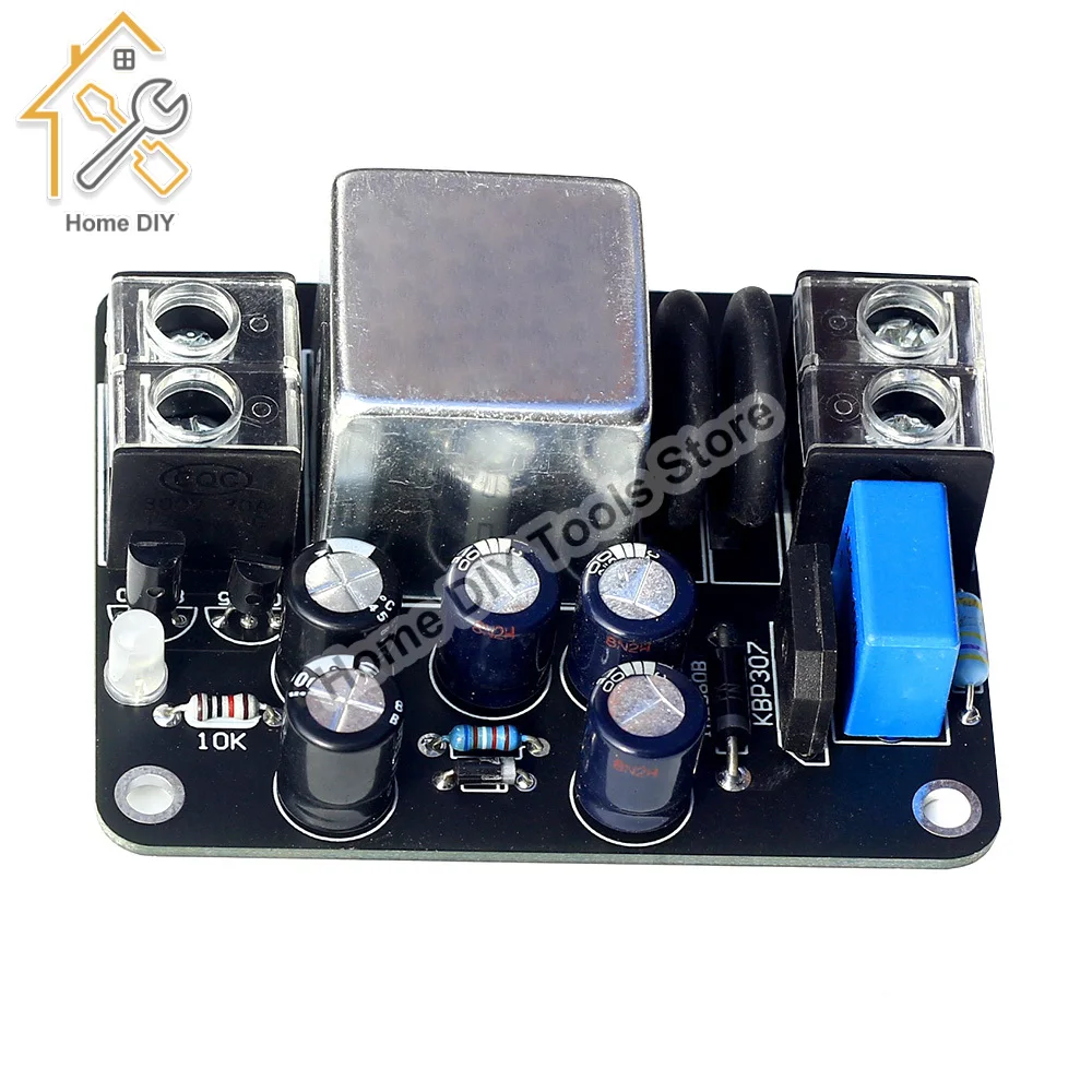 

2400W AC150-280V Power Supply Soft Start Board 100A High-power A Power Amplifier Module Speaker Protection Circuit Board