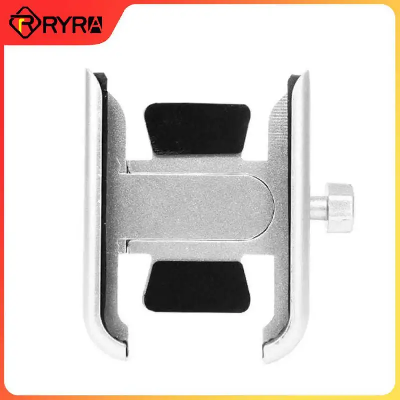 

Металлическое зеркало заднего вида для мотоцикла, держатель для телефона, ударопрочный и защищенный от тряски кронштейн для навигации и езды на велосипеде