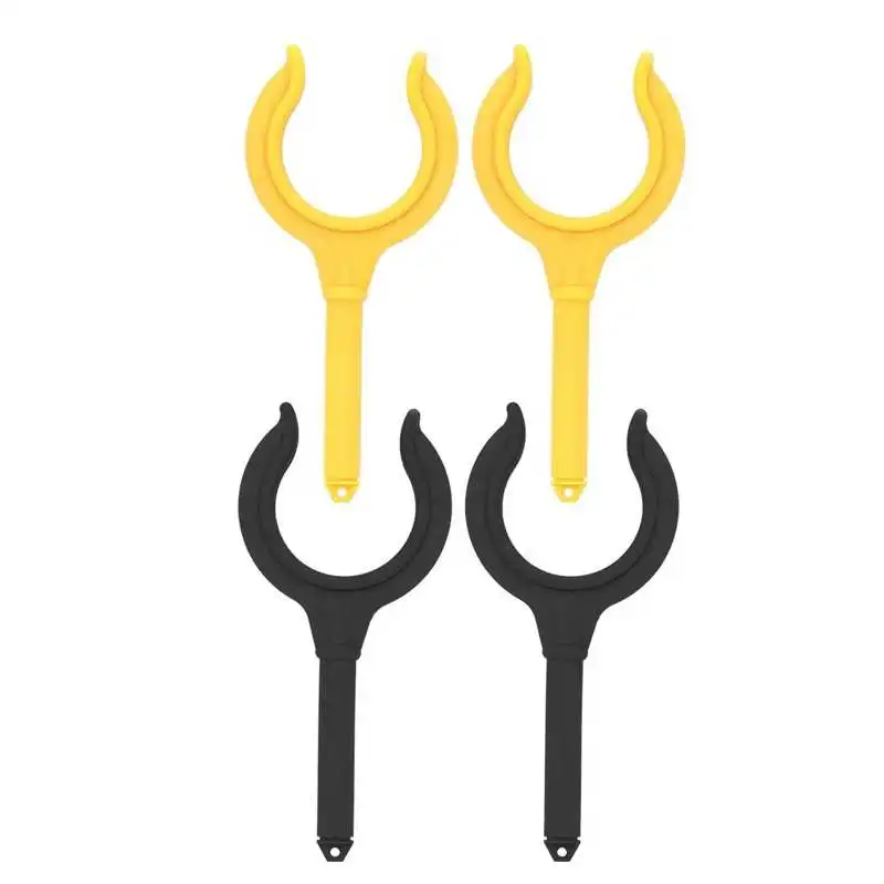 

2 PCS Boat Oar Lock Fishing Rod Holder Bracket Marine Rubber Dinghy Accessories Fishing Rod Bracket plastic Marine Oar Lock