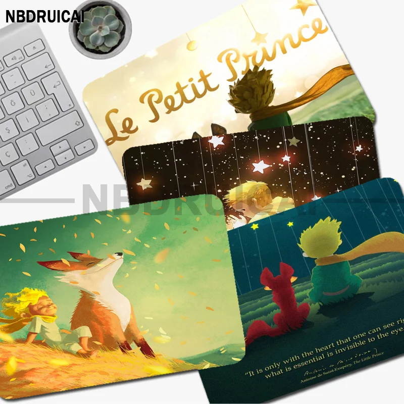 

The Little Prince And The Fox Small Cabinet Gaming Computer Laptop Desk Mat Mouse Pad Mouse Mat Notbook Padmouse Desk Play Mats