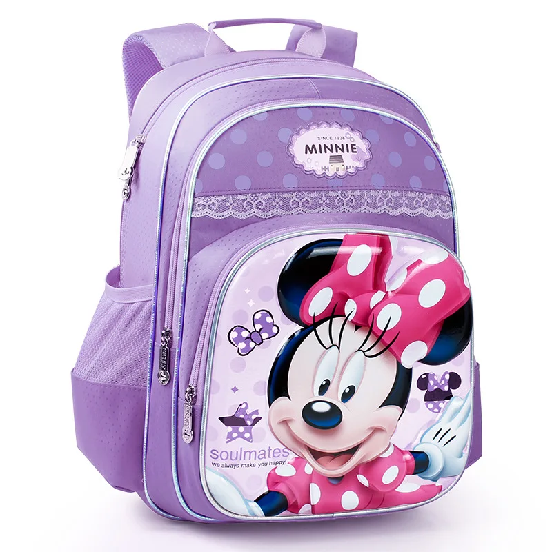 Schoolbag for primary school students, girls, grades 1-3-4 girls, children's 3D lightening Backpack   school bags for girls