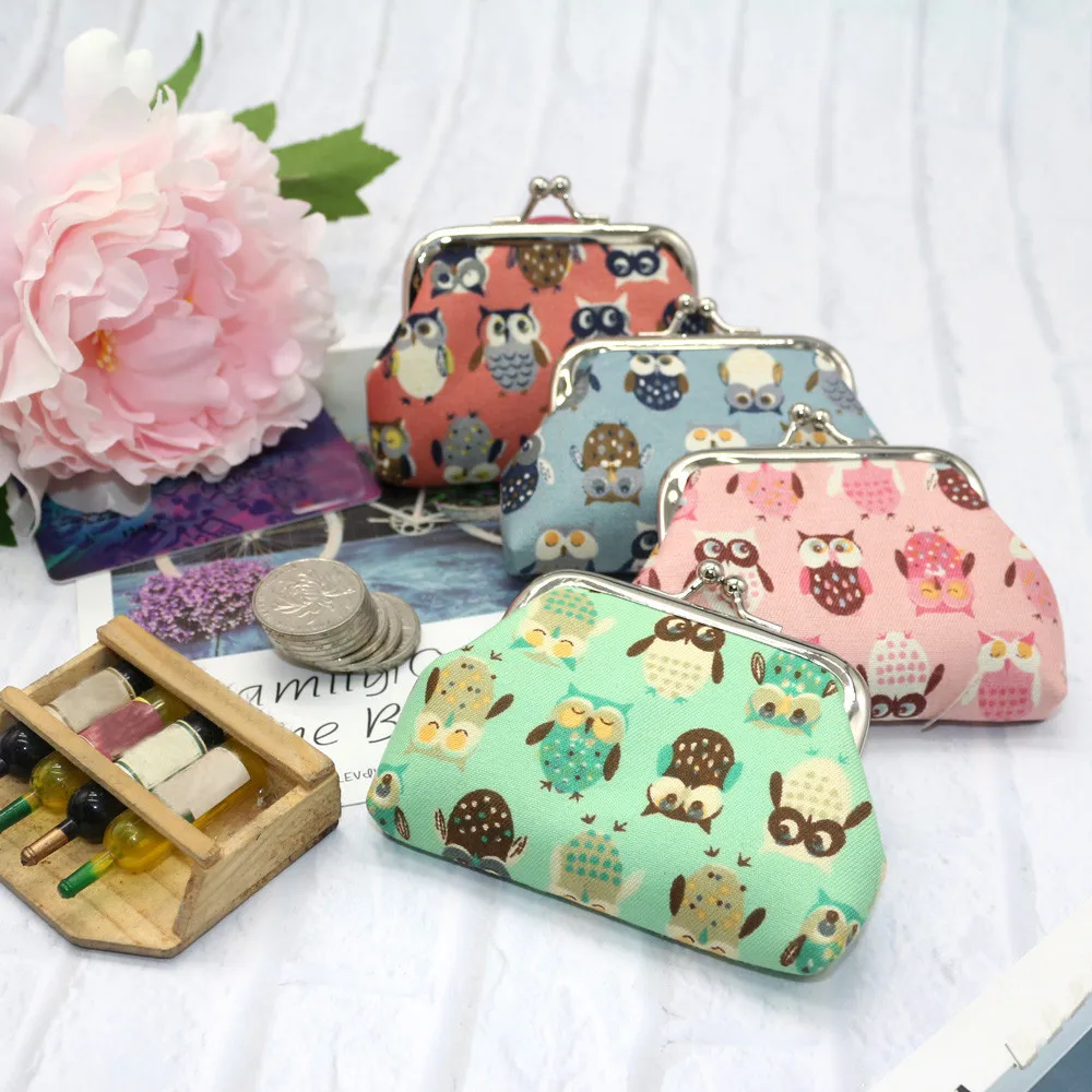 

Money Wallets for Women Purse Wallet Purse Holders Change Owl Bag Card Small Money Clutch Women's Coin Phone Case with Wallet